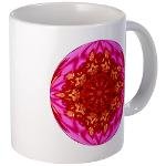 flower kaleidoscope mug